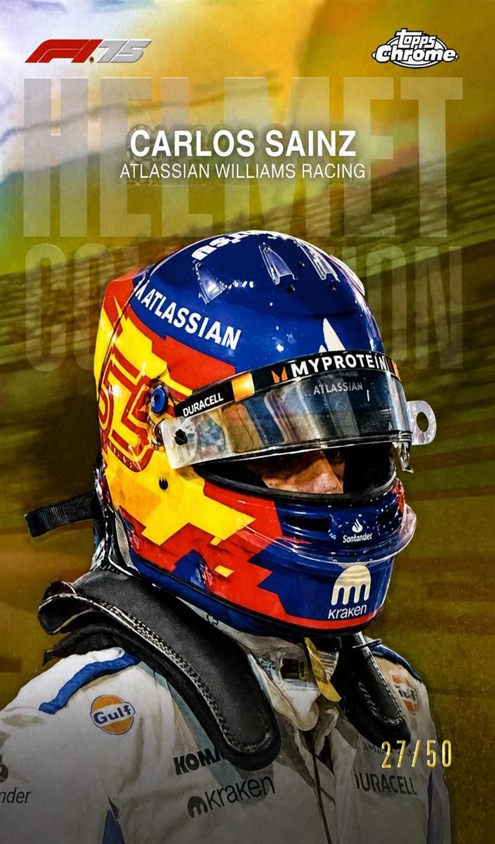 2025 Carlos Sainz [Gold Refractor] #HC-7