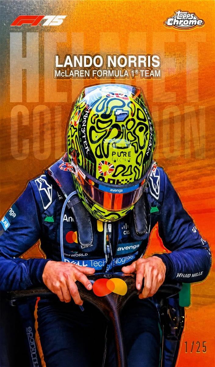 2025 Lando Norris [Orange Refractor] #HC-4