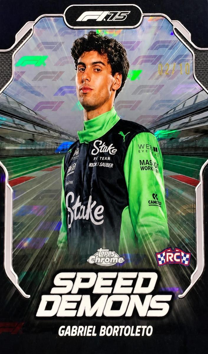 2025 Gabriel Bortoleto [Black Refractor] #SD-10