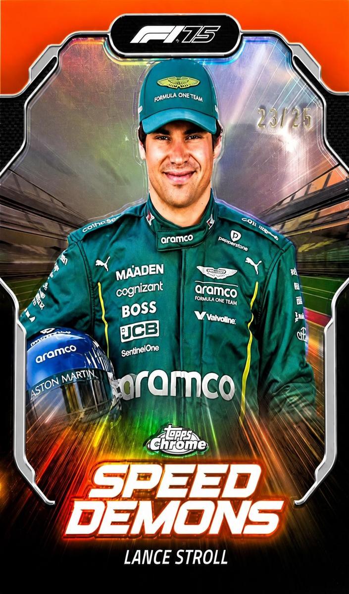 2025 Lance Stroll [Orange Refractor] #SD-6
