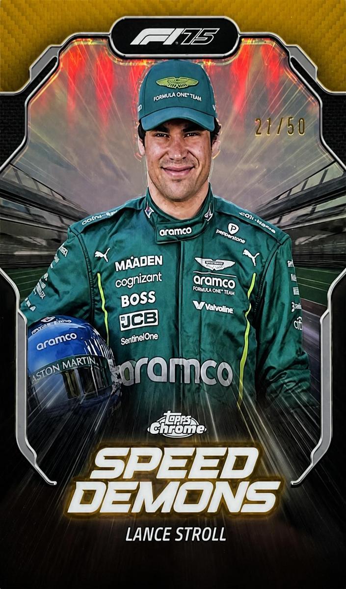 2025 Lance Stroll [Gold Refractor] #SD-6