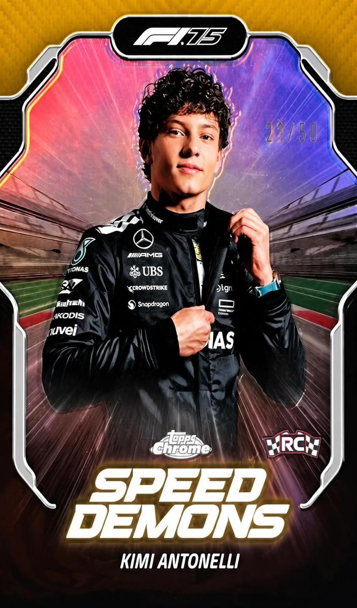 2025 Kimi Antonelli [Gold Refractor] #SD-1