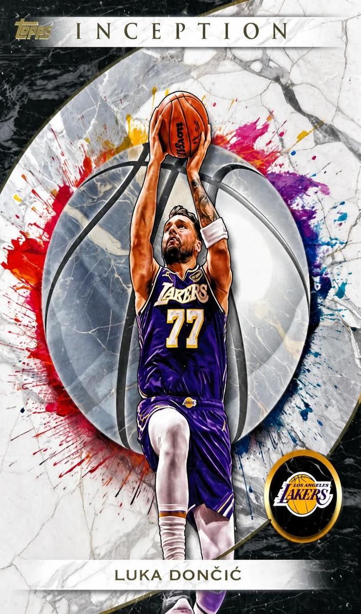 2025 Topps Inception Endgame Luka Doncic #E-1 card