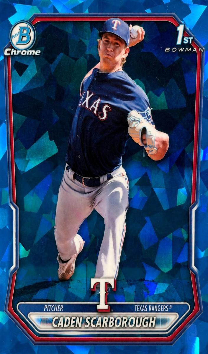 2026 Bowman Chrome Prospect Caden Scarborough [Mojo Refractor] #BCP-17 card