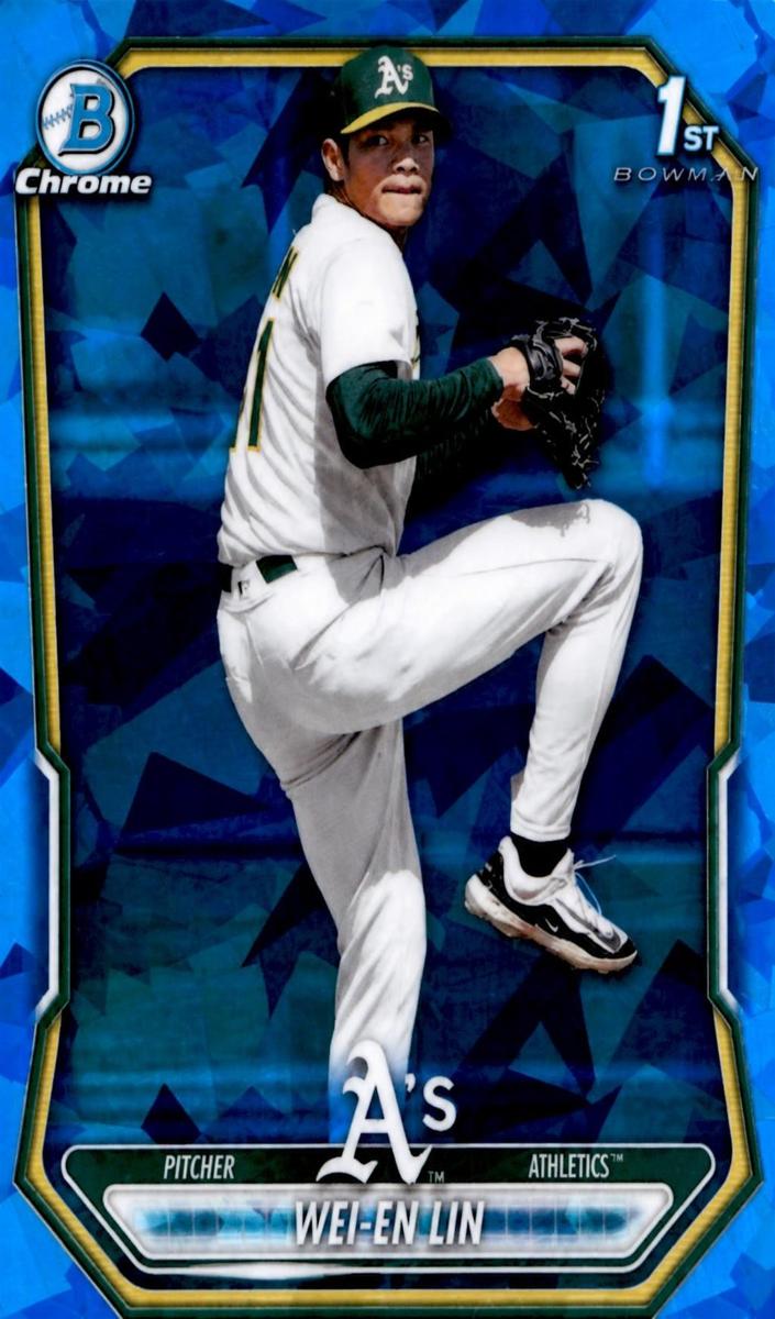 2026 Bowman Chrome Prospect Wei-En Lin #BCP-125 card