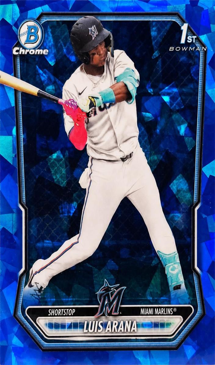 2026 Bowman Chrome Prospect Luis Arana [Sapphire] #BCP-72 card