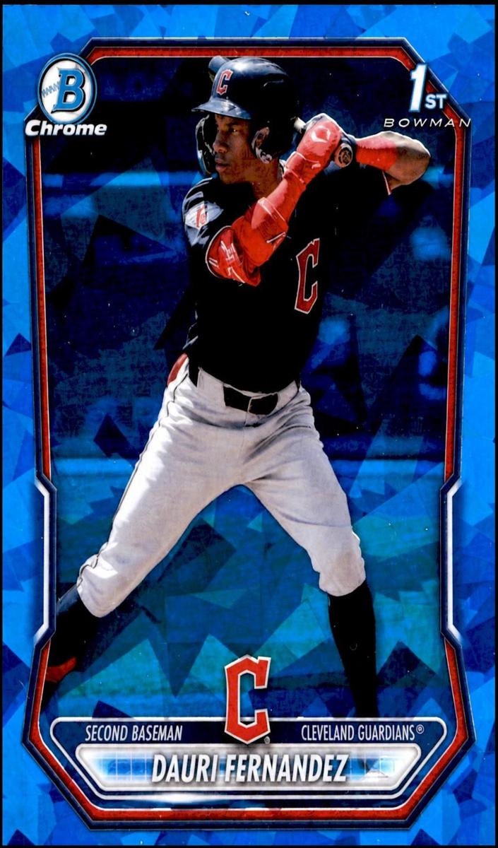 2026 Bowman Chrome Prospect Dauri Fernandez [Blue Refractor] #BCP-116 card