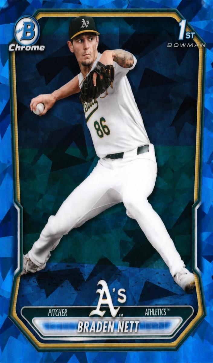 2026 Bowman Chrome Prospect Braden Nett [Refractor] #BCP-137 card
