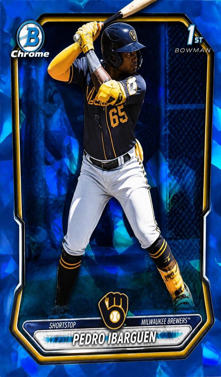 2026 Bowman Chrome Prospect Pedro Ibarguen [Refractor] #BCP-140 card
