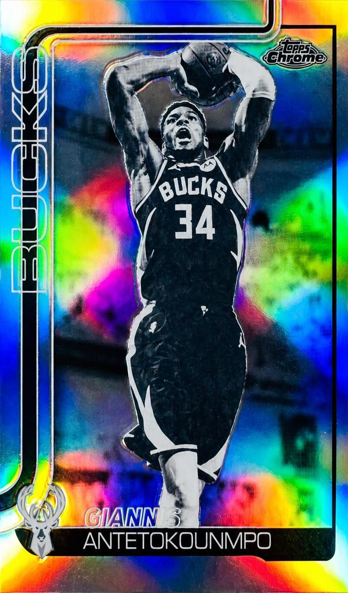 2025 Giannis Antetokounmpo [Negative Refractor] #7