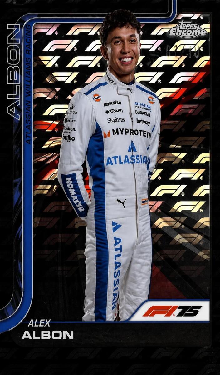 2025 Alex Albon [Black LogoFractor] #17