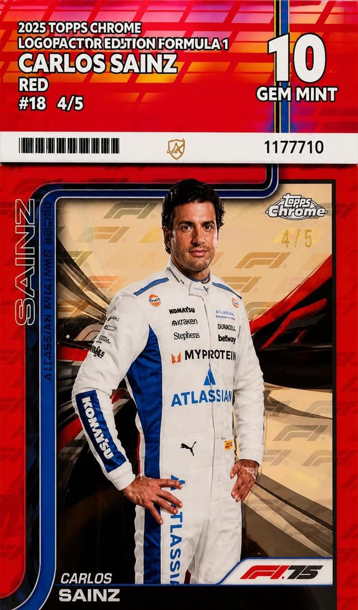 2025 Carlos Sainz [Red LogoFractor] #18