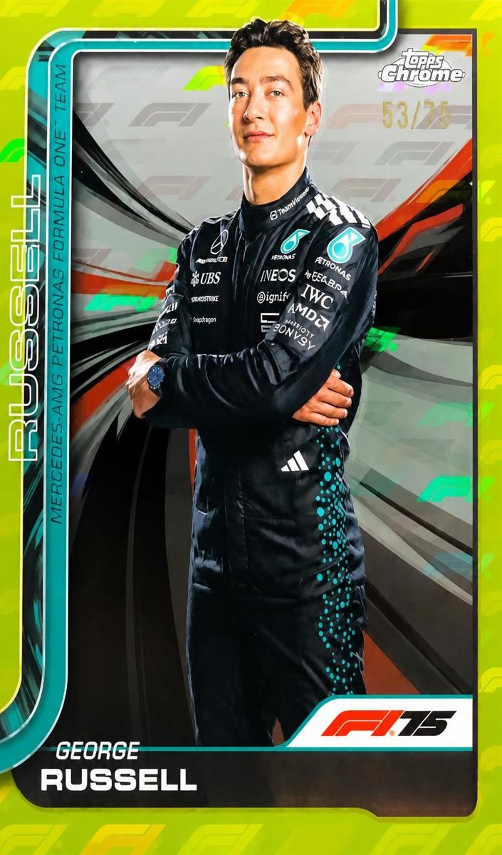 2025 George Russell [Yellow LogoFractor] #7