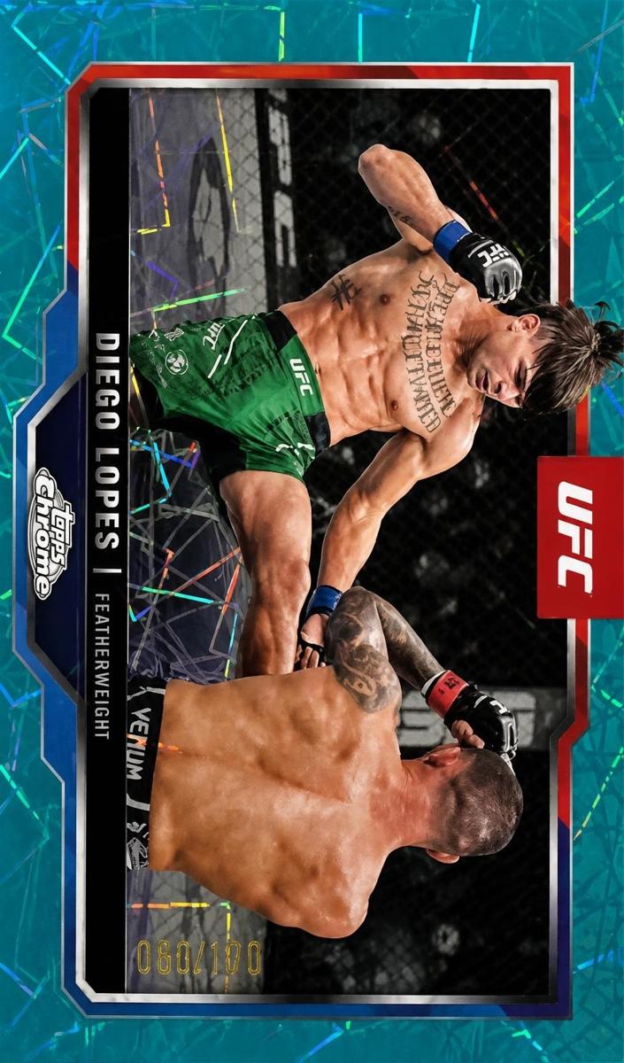2025 Diego Lopes [Teal Lazer Refractor] #140