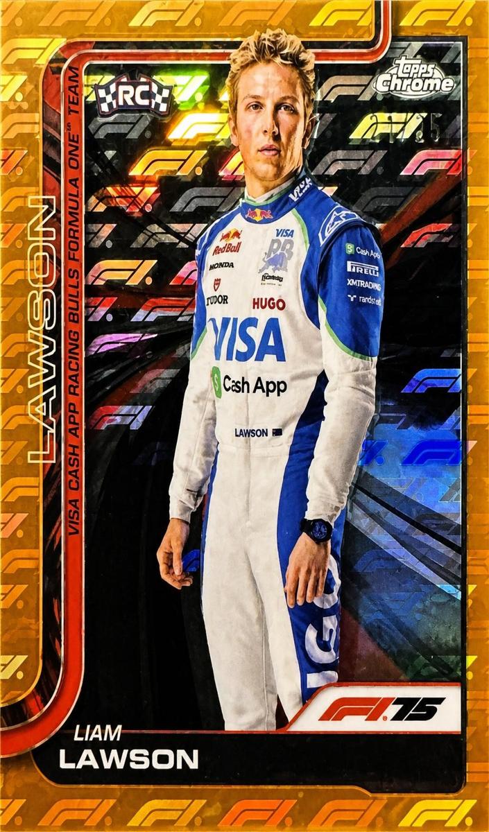2025 Liam Lawson [Orange LogoFractor] #83