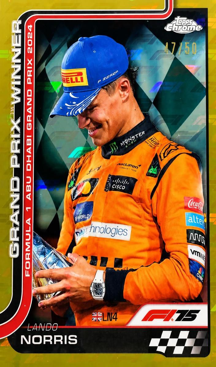 2025 Lando Norris [Gold LogoFractor] #116