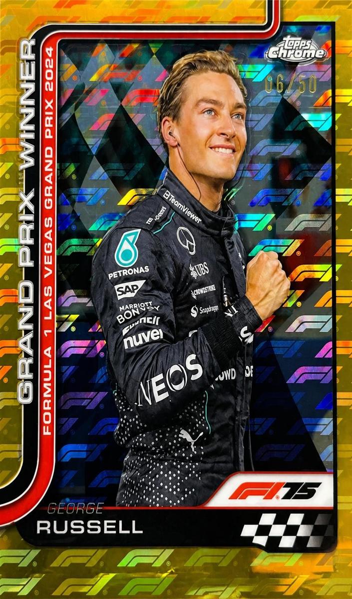 2025 George Russell [Gold LogoFractor] #114