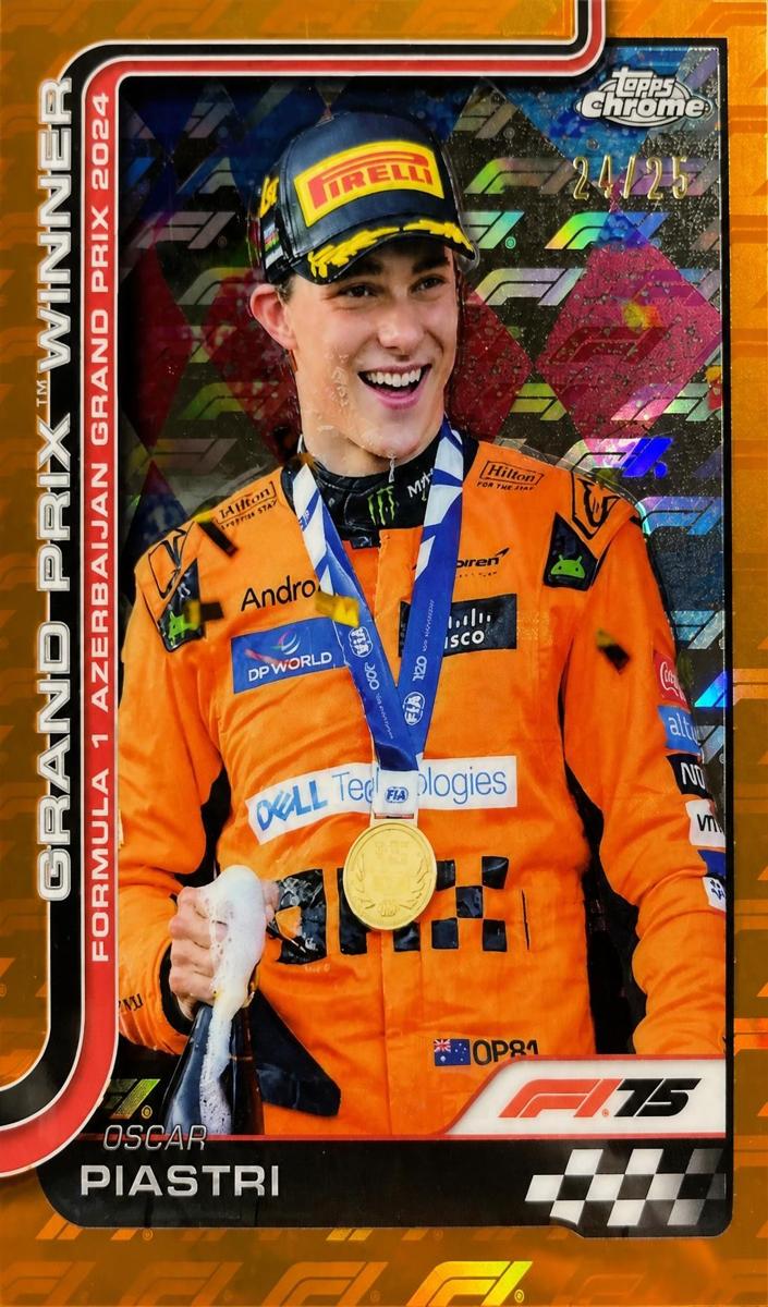 2025 Oscar Piastri [Orange LogoFractor] #109