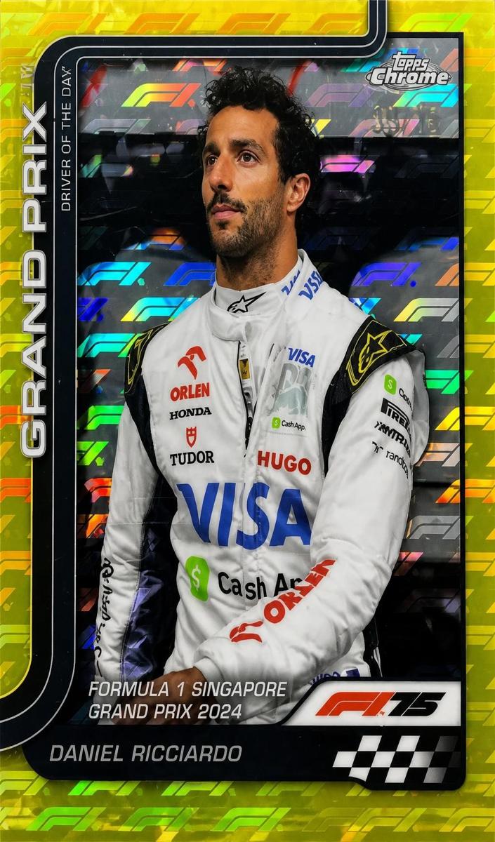 2025 Daniel Ricciardo [Yellow LogoFractor] #139