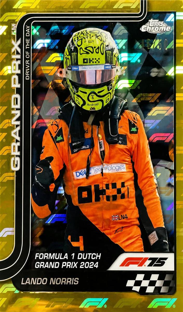 2025 Lando Norris [Gold LogoFractor] #136