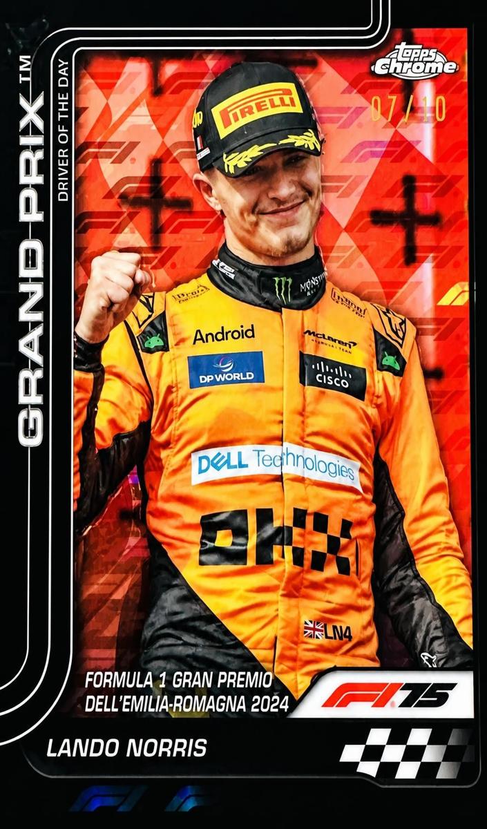 2025 Lando Norris [Black LogoFractor] #128