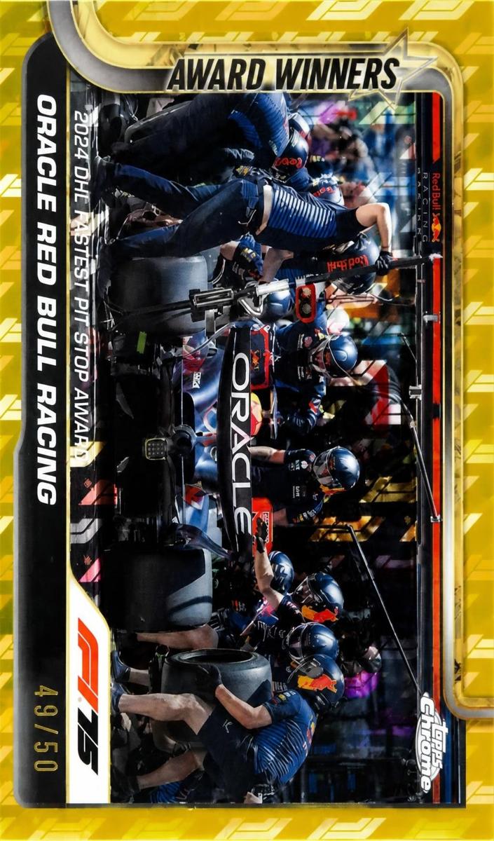 2025 Oracle Red Bull Racing [Gold LogoFractor] #146