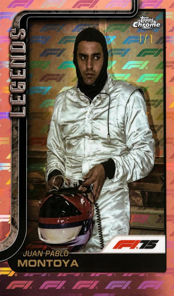 2025 Juan Pablo Montoya [Rose Gold LogoFractor] #156