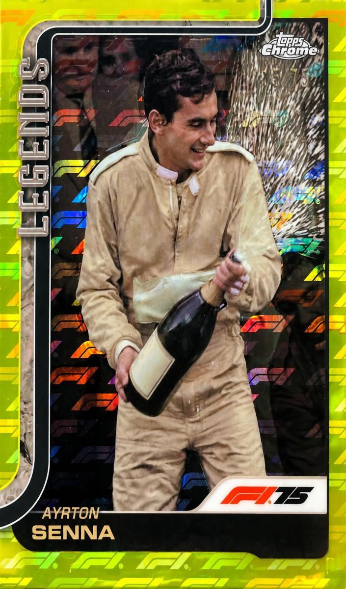 2025 Ayrton Senna [Yellow LogoFractor] #162