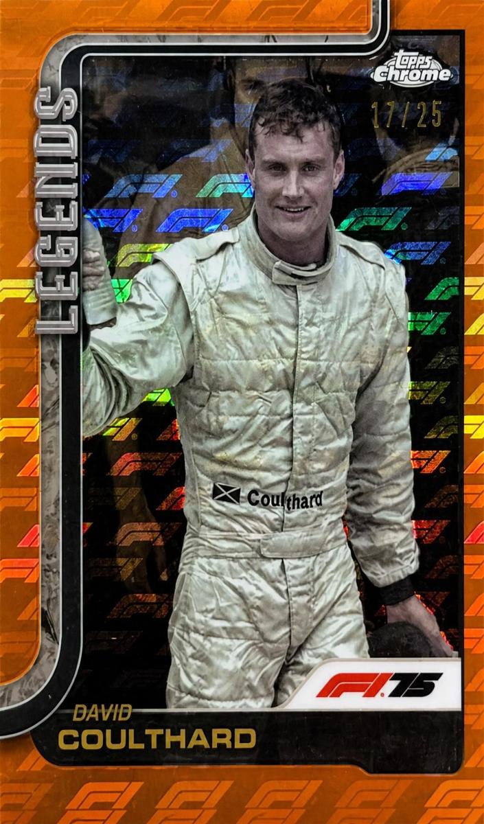 2025 David Coulthard [Orange LogoFractor] #151
