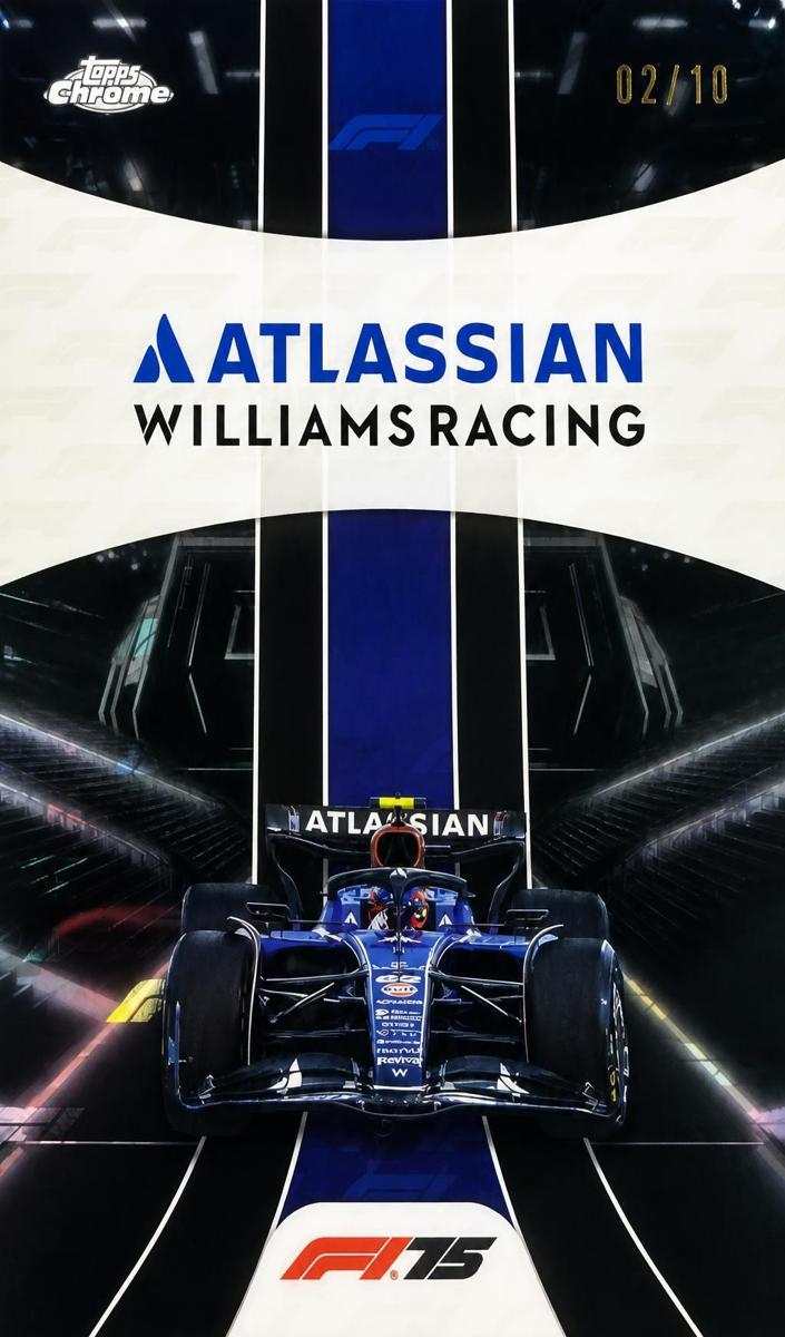2025 Atlassian Williams Racing [Black LogoFractor] #182