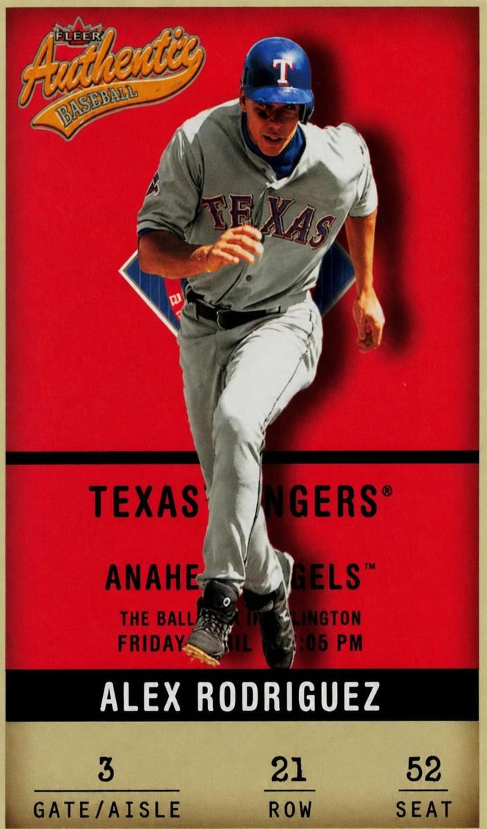 2002 Alex Rodriguez #21