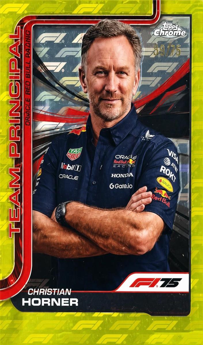 2025 Christian Horner [Yellow LogoFractor] #192