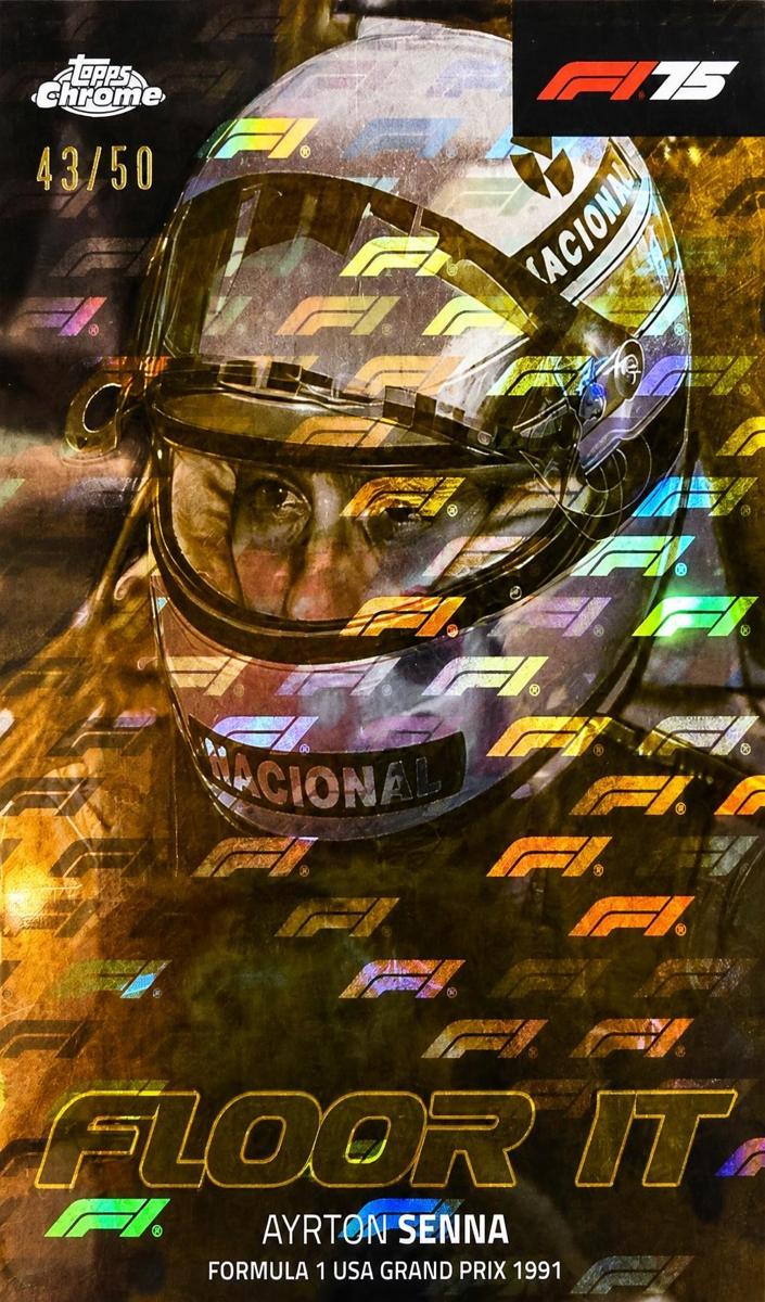 2025 Ayrton Senna [Gold LogoFractor] #FI-10