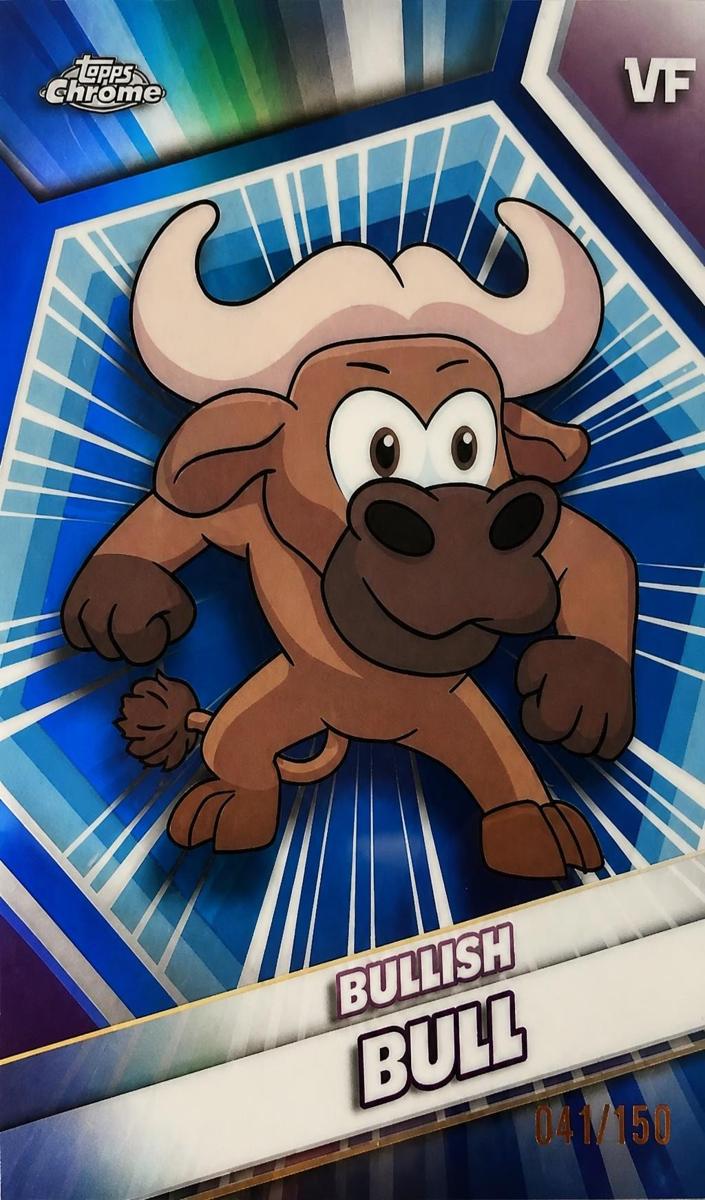 2026 Bullish Bull [Blue Refractor] #40