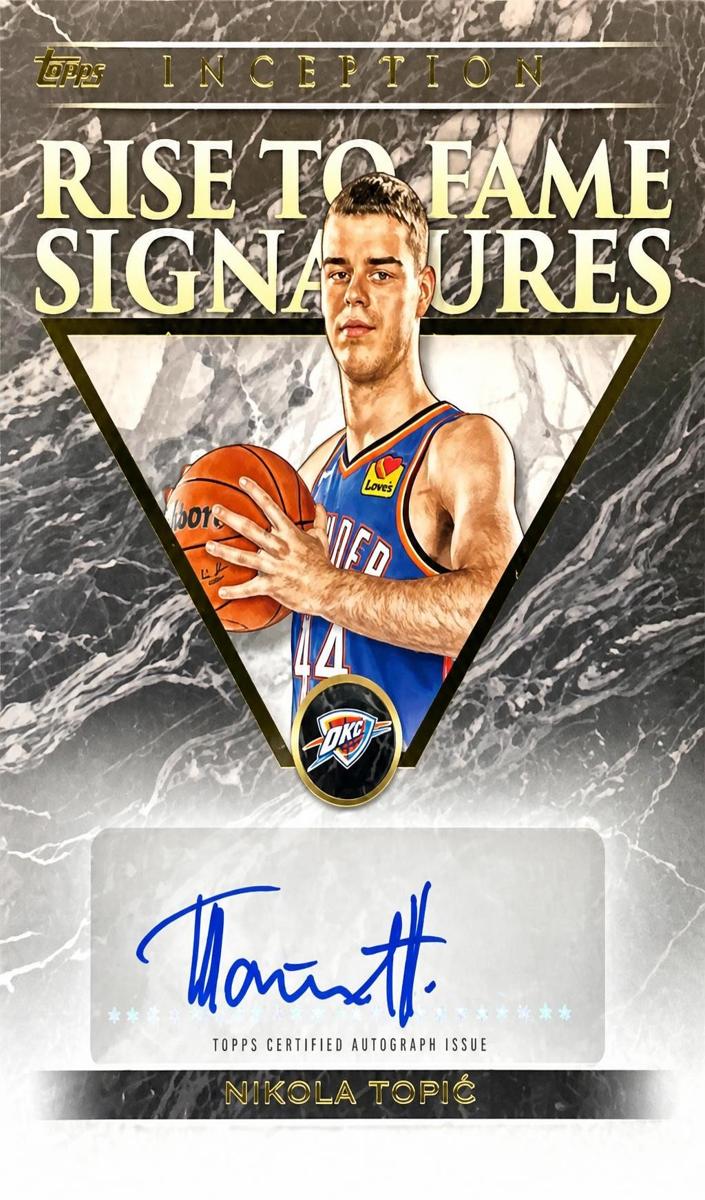 2025 Topps Inception Nikola Topic #RF-NT card