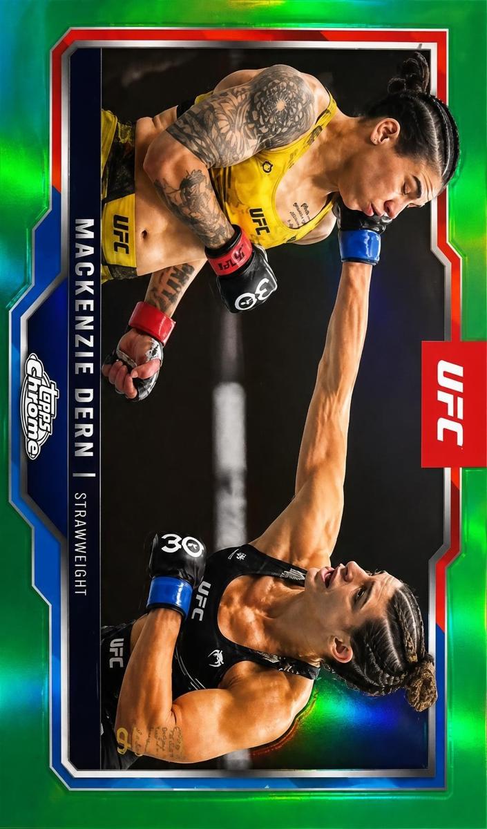 2025 Mackenzie Dern [Green Refractor] #183