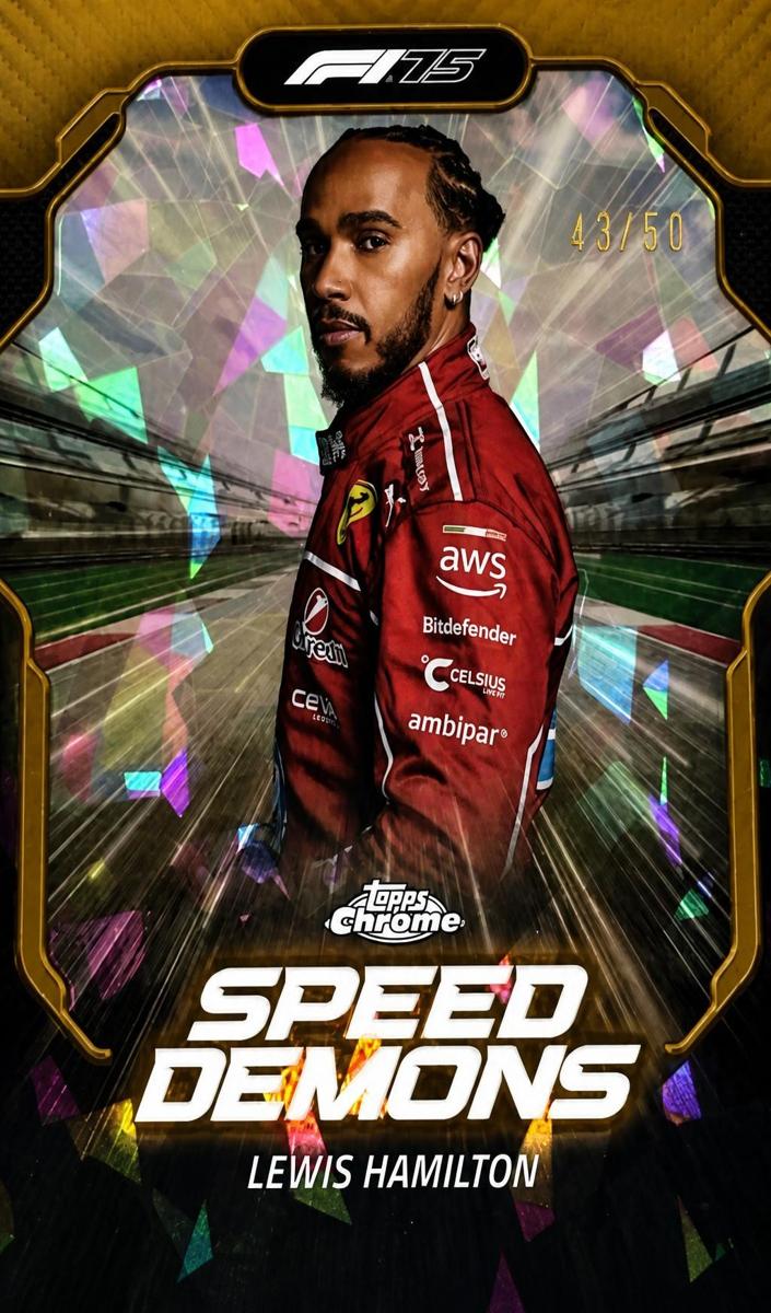 2025 Lewis Hamilton [Gold LogoFractor] #SD-2