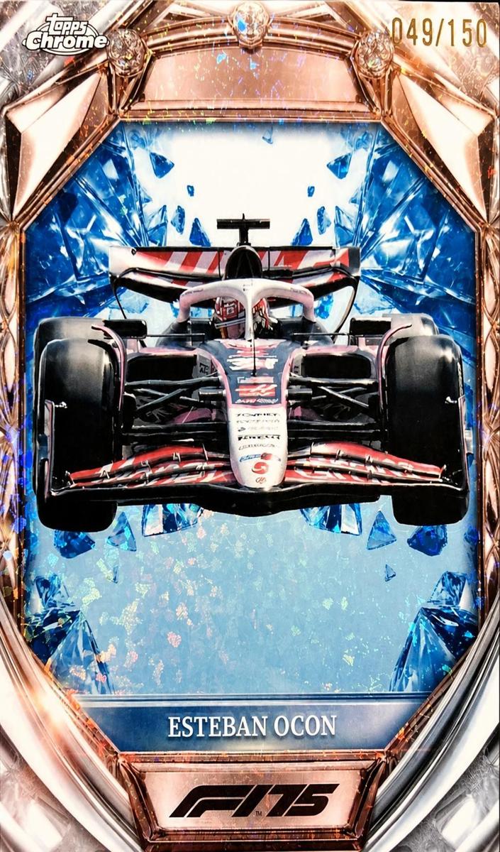 2025 Esteban Ocon [Blue Mini-Diamond Refractor] #D75-33