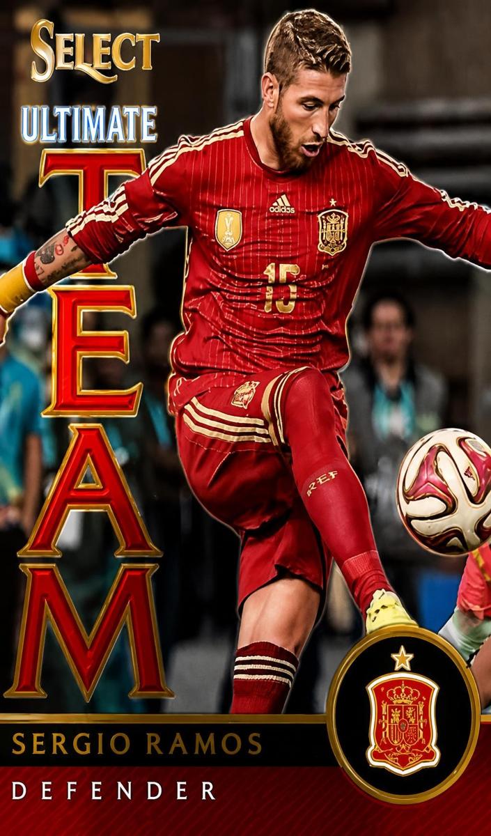 2015 Panini Select Sergio Ramos [Red] #6 card