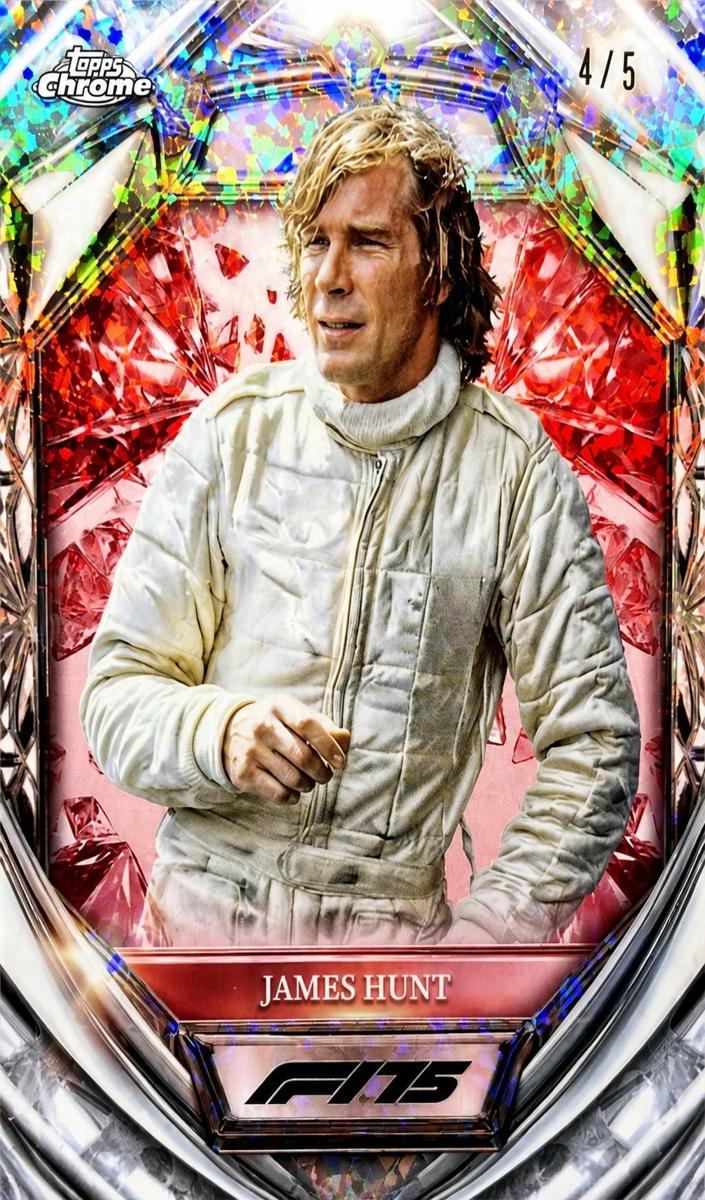 2025 James Hunt [Red Mini-Diamond Refractor] #D75-44