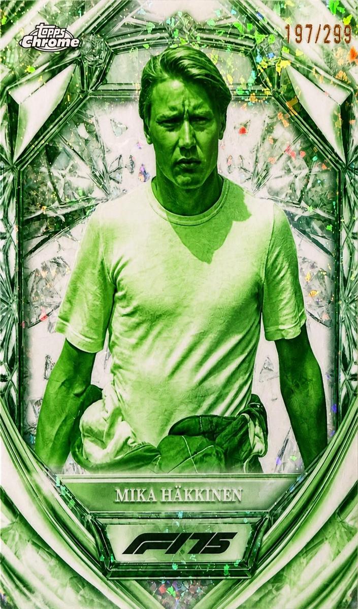 2025 Mika Hakkinen [Night Vision Mini-Diamond F1 Refractor] #D75-48