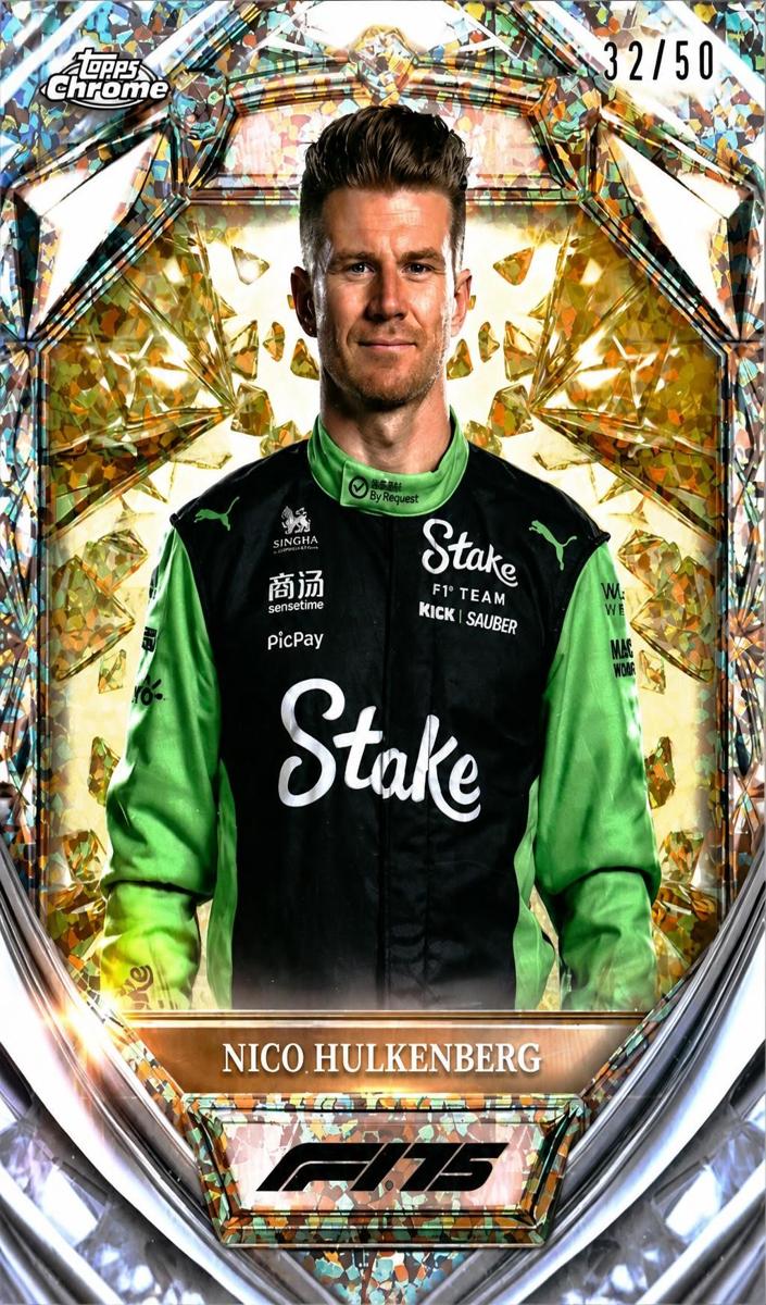 2025 Nico Hulkenberg [Gold Mini-Diamond Refractor] #D75-19
