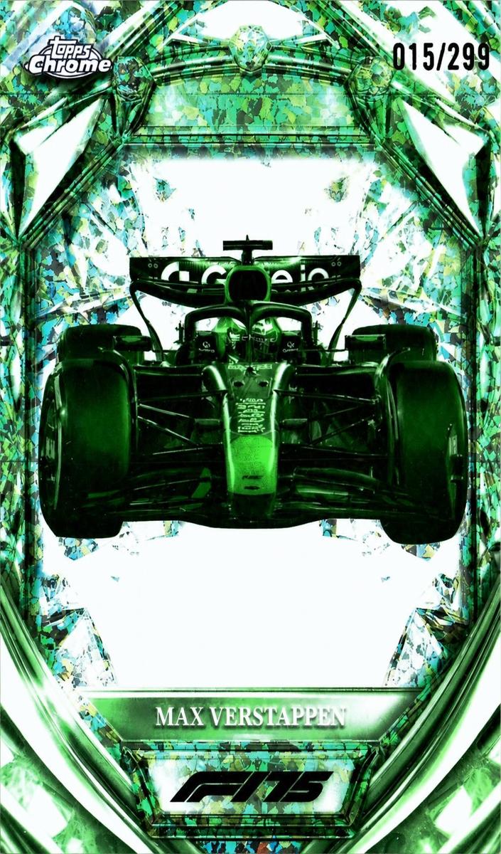 2025 Max Verstappen [Night Vision Mini-Diamond F1 Refractor] #D75-21