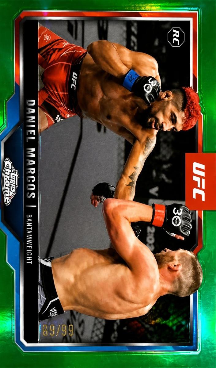 2025 Daniel Marcos [Green Refractor] #113