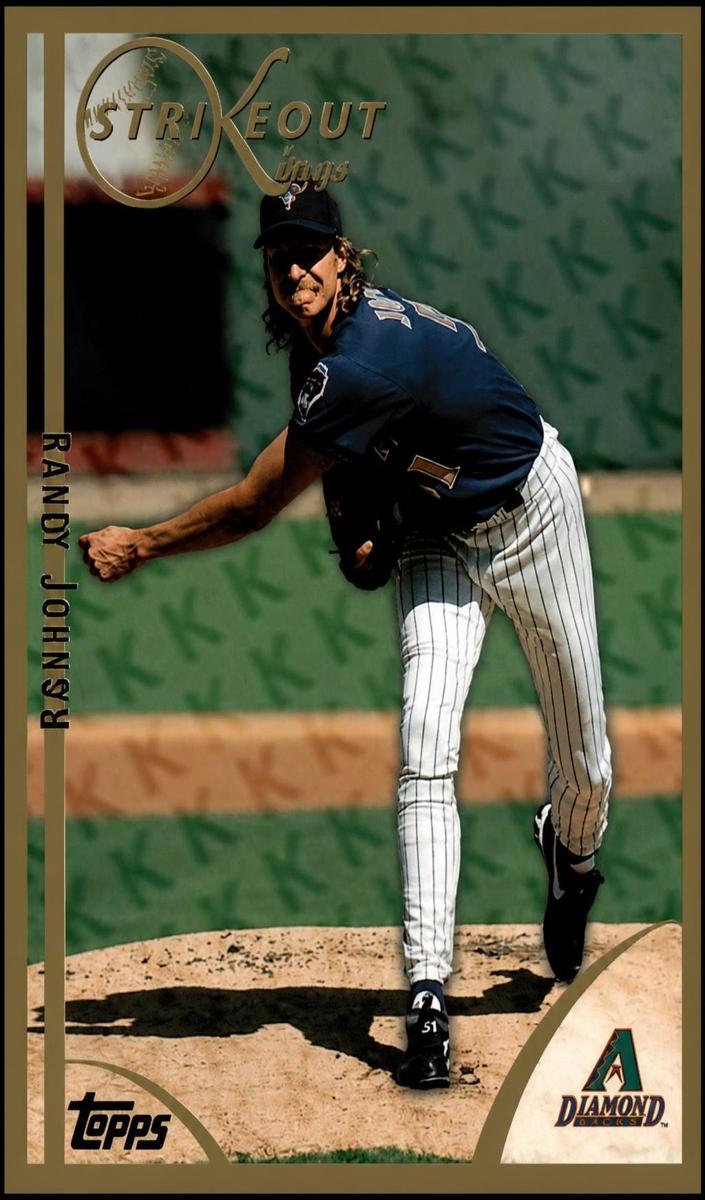 1999 Topps Randy Johnson #448 card