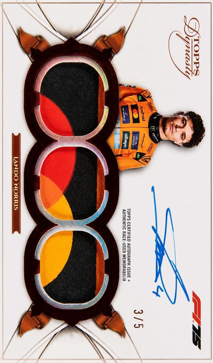 2025 Lando Norris [Red] #SDTRA-LNOI