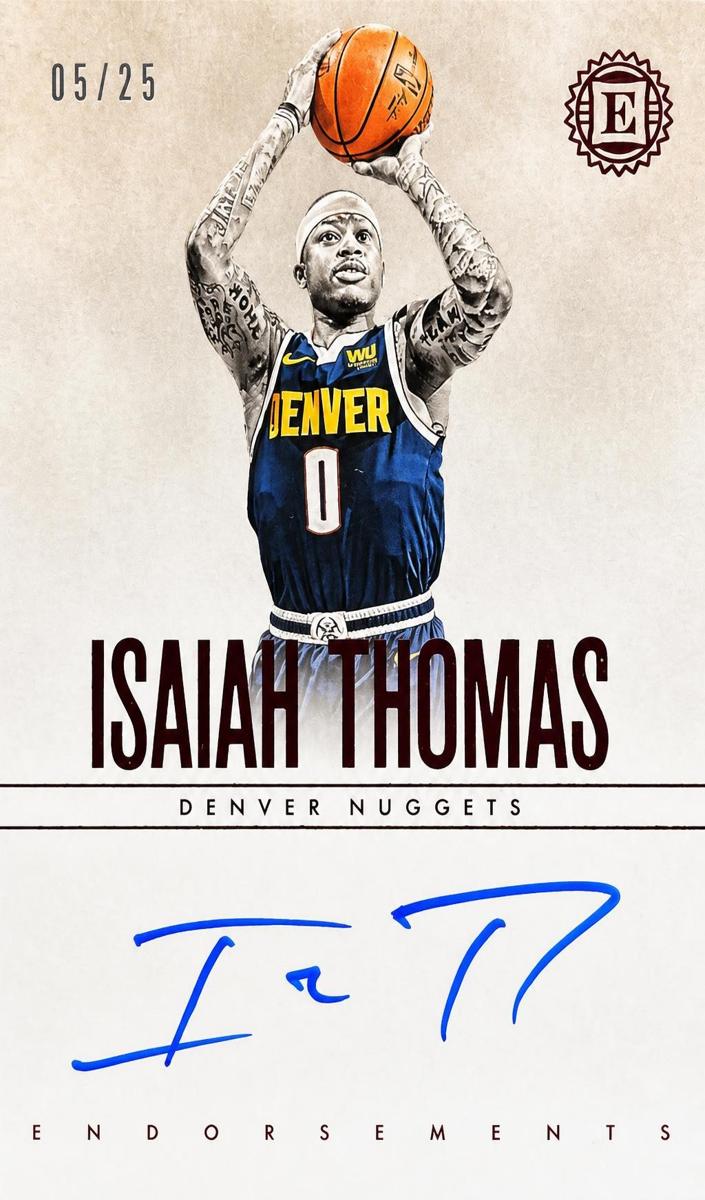 2018 Isaiah Thomas [Red] #EN-ITH