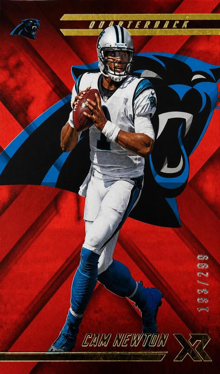 2018 Cam Newton [Red] #77