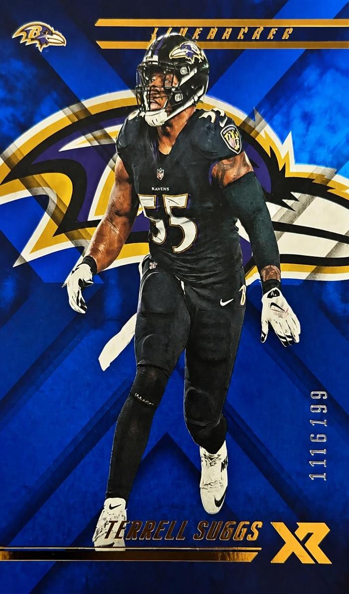 2018 Terrell Suggs [Blue] #15