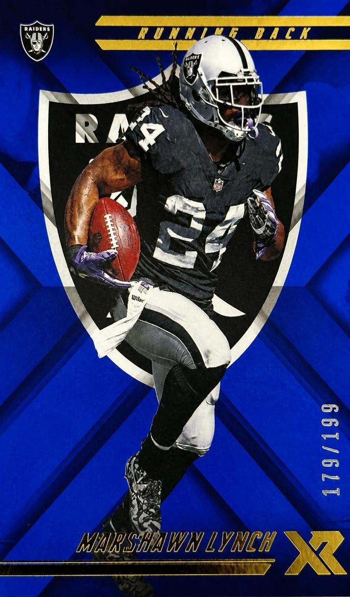2018 Marshawn Lynch [Blue] #46